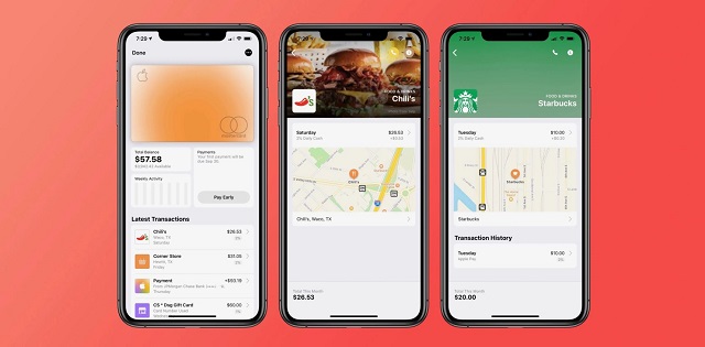 Real-time tracking with Apple Card