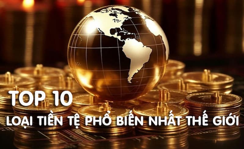 Top 10 loại tiền tệ dùng nhiều nhất trên thế giới hiện nay? Đô la Mỹ top mấy?